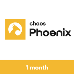 Chaos Phoenix FD, for 3ds max & Maya, NEW license for 1 month